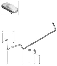 Barra antirollio 718C (982C) Cayman 2017>>