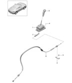 Hand Lever System, Pedal Cluster  Cayman 718C (982C) 2017>>
