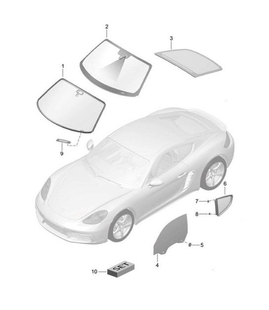 Diagram 805-000 Porsche 992.2 GT3 2025>> 