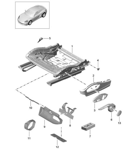 Diagram 817-008 Porsche Taycan (9J1) MK2 2024>> 