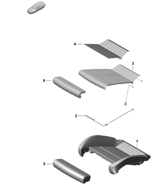 Diagram 817-018 Porsche Cayman 718C (982C) 2017>> Body