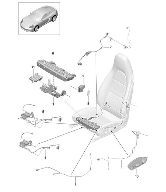 Diagram 817-025 Porsche Macan (95B) MK3 2022>> 