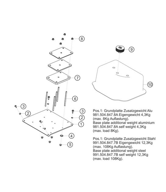 Diagram 0.0-07 Porsche Cayman 718C (982C) 2017>> Accessories & others 
