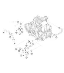 Carterontluchting / Vacuümpomp 982 Cayman GT4 Clubsport 2019-2020