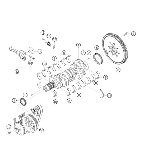 Diagram 1.1-03 Porsche 9J1.1 Taycan 4S 2020-24 