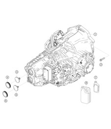备用变速箱 982 Cayman GT4 Clubsport 2019-2020