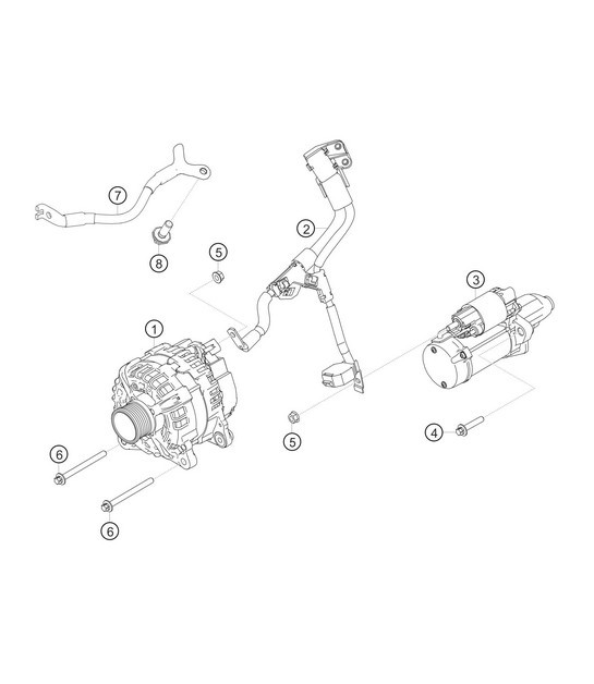 Diagram 9.9-07 Porsche 997 MKII Carrera C2 3.6L 2009-12 电子设备
