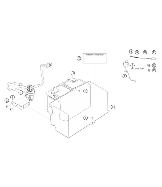Diagram 9.9-09 Porsche 997 (911) MK2 2009-2012 Electrical equipment