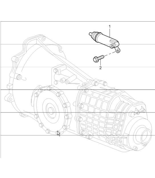 Diagram 301-05 Porsche 996 (911) (1997-2005) Transmission