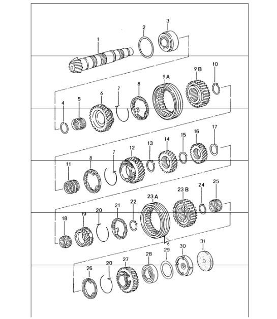 Diagram 303-05 Porsche 918 Spyder 4.6L 2014-15 