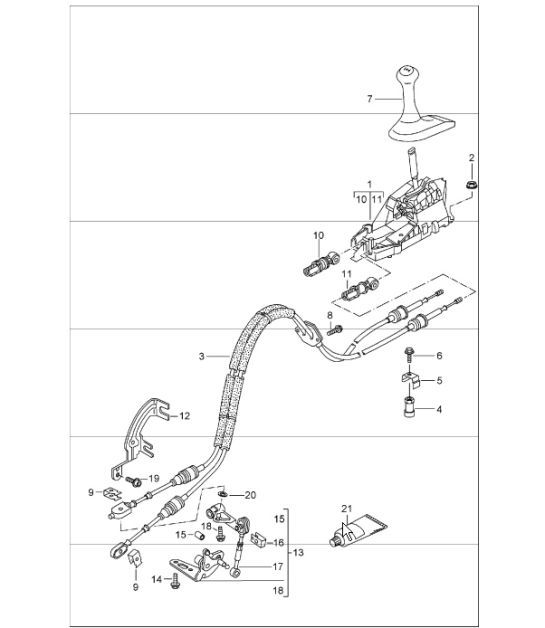 Diagram 701-00 Porsche Cayenne 9YA.2 (E3 II) 2023>> 