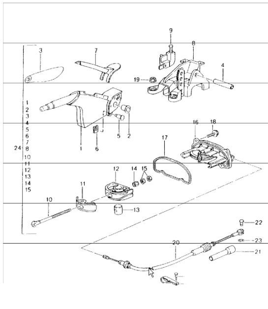 Diagram 701-05 Porsche Macan-e (95C) Electric 2024>> 