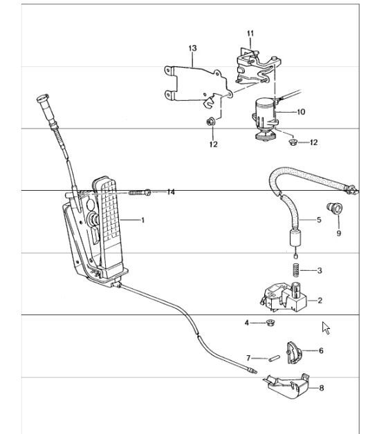 Diagram 702-10 Porsche Macan (95B) MK3 2022>> 