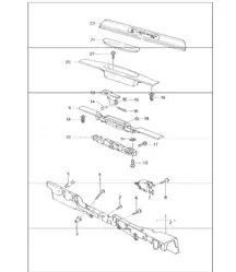 lining door sill 986 Boxster 1997-04
