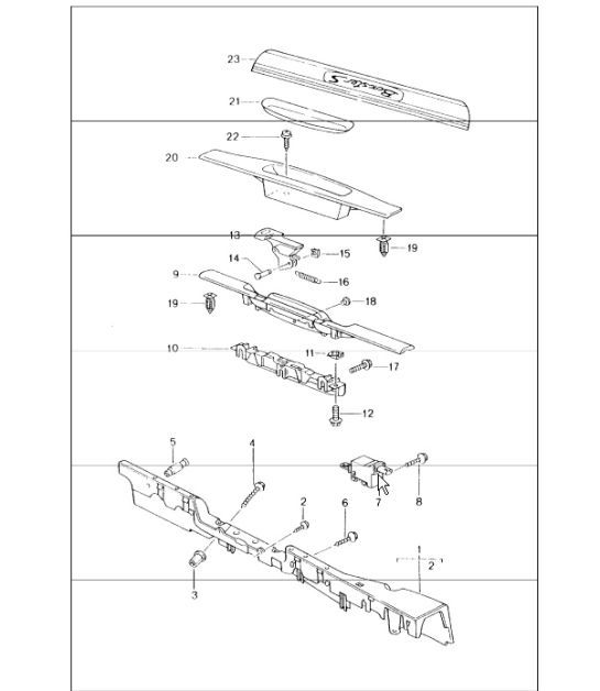 Diagram 807-03 Porsche Carrera GT 2003-06 