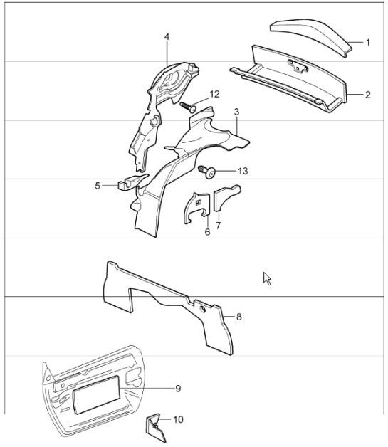 Diagram 807-15 Porsche 9J1.1 Taycan 2020-24 