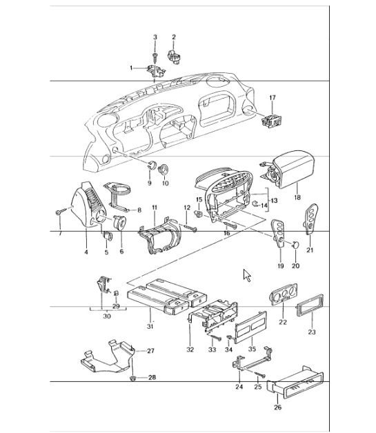 Diagram 809-01 Porsche 992.2 GT3 2025>> 