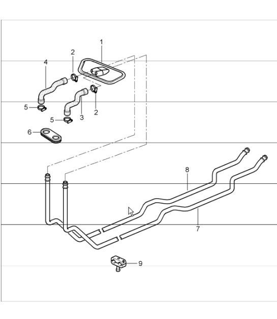 Diagram 813-00 Porsche 996 (911) (1997-2005) Body
