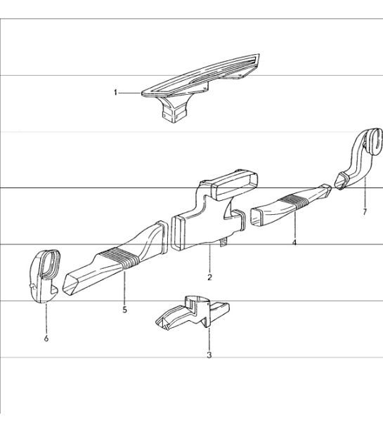Diagram 813-01 Porsche 996 (911) (1997-2005) Body