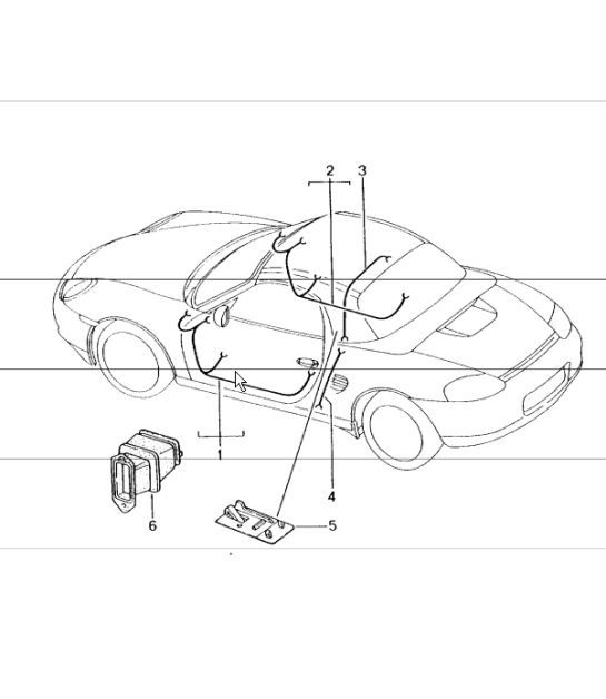 Diagram 902-15 Porsche Macan (95B) MK1 (2014-2018) Electrical equipment