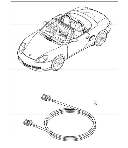 Diagram 902-50 Porsche Cayenne 9PA (955) 2003-2006 Electrical equipment
