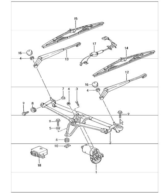 Diagram 904-00 Porsche Boxster 718 (982) 2017>> 电子设备