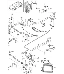 Refrigeración por agua 2 (Modelo: A120,A121) 987.2 Boxster/ Boxster 2009-12