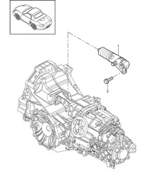 Rilascio frizione (Modello: G8710,G8740+ PR:480) 987.2 Boxster / Boxster S 2009-12
