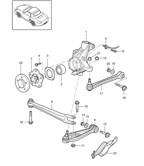 Rear Axle Boxster 986/987/981 (1997-2016)