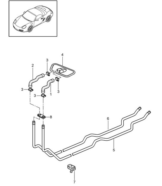 Diagram 813-000 Porsche Macan (95B) MK1 (2014-2018) Karosserie