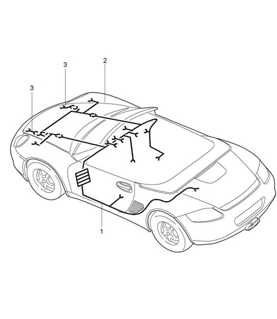 Diagram 902-010 Porsche 9J1.1 Taycan 4S 2020-24 