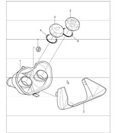 water cooling - 4 - Serviceschale for 987 Boxster / Boxster S 2007-08
