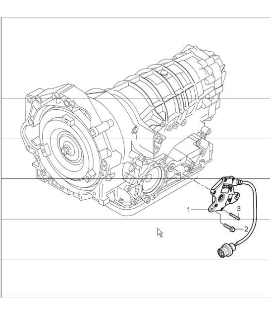Diagram 320-05 Porsche 991 Carrera C2S 3.8L (400Bhp) Transmission
