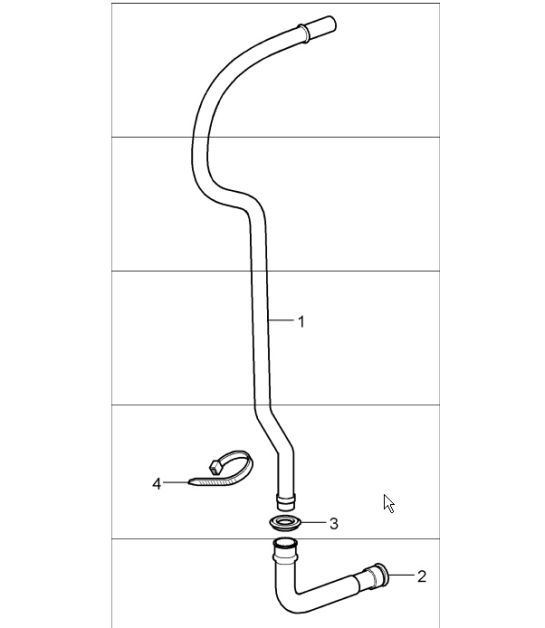 Diagram 813-10 Porsche Boxster 986/987/981 (1997-2016) Carrosserie