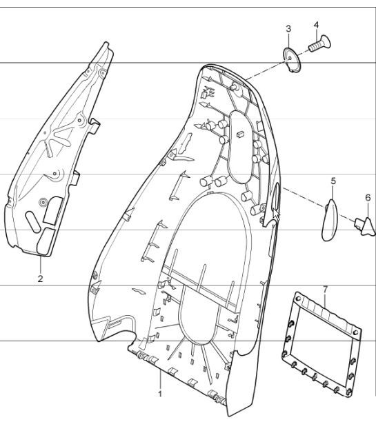 Diagram 817-04 Porsche 997 MK1 GT3 / GT3 RS 2007-09 Body