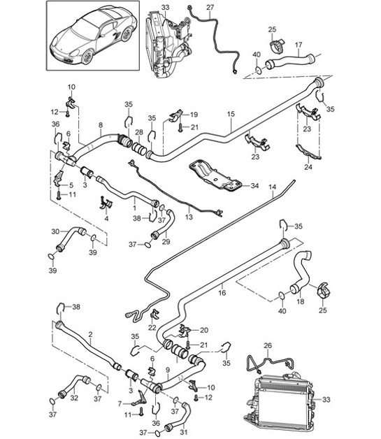 Diagram 105-010 Porsche 992.2 GT3 2025>> 