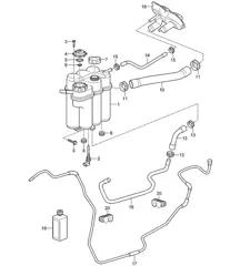 Refroidissement par eau 4 - 720, 9721, 9722 - 987C.1 Cayman 2,7L / 3,4L 2006-08