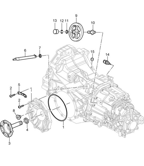 Diagram 302-005 Porsche Carrera GT (2003-2006) 