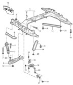 Front Axle, Steering  Cayman 987C / 981C (2005-2016)