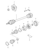 Rear Axle Cayman 987C / 981C (2005-2016)