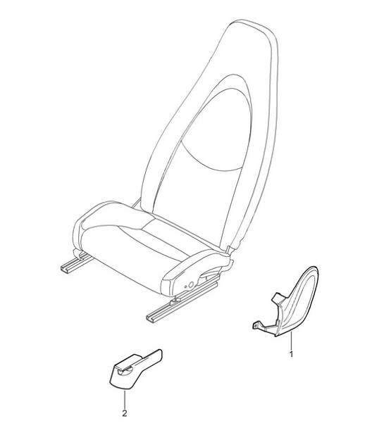 Diagram 817-000 Porsche 993 (911) (1994-1998) Carrosserie