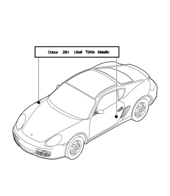 Diagram 004-000 Porsche Macan (95B) MK2 2019-2021 Accessories & others 