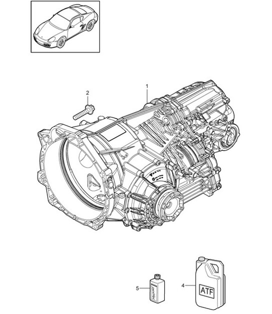Diagram 320-000 Porsche 992.1 Turbo S 3.8L 2020-24 