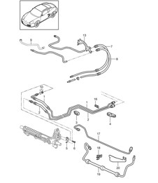 Servosterzo/Linee 987C.2 Cayman 2009-12