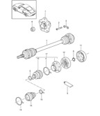 Rear Axle Cayman 987C / 981C (2005-2016)