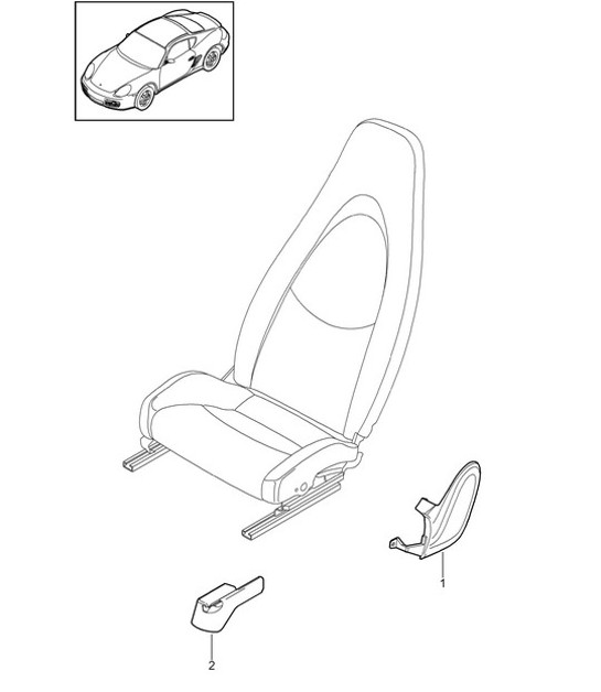 Diagram 817-000 Porsche Macan (95B) MK1 (2014-2018) Body