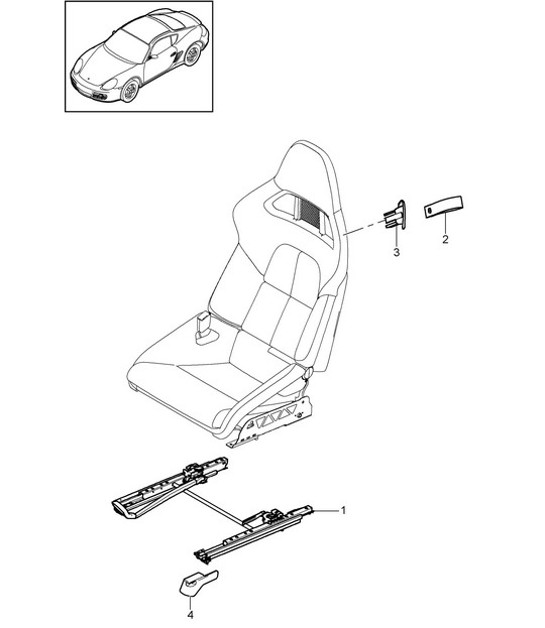 Diagram 817-030 Porsche 9J1.1 Taycan 4S 2020-24 