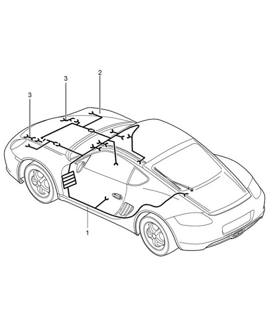 Diagram 902-010 Porsche 944 2.7L 8V 1988-89 
