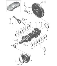 Crankshaft 991.1 2012-16