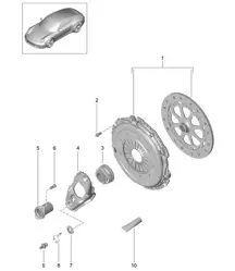 Accouplement - G9100 / G9130 - 991.1 2012-16